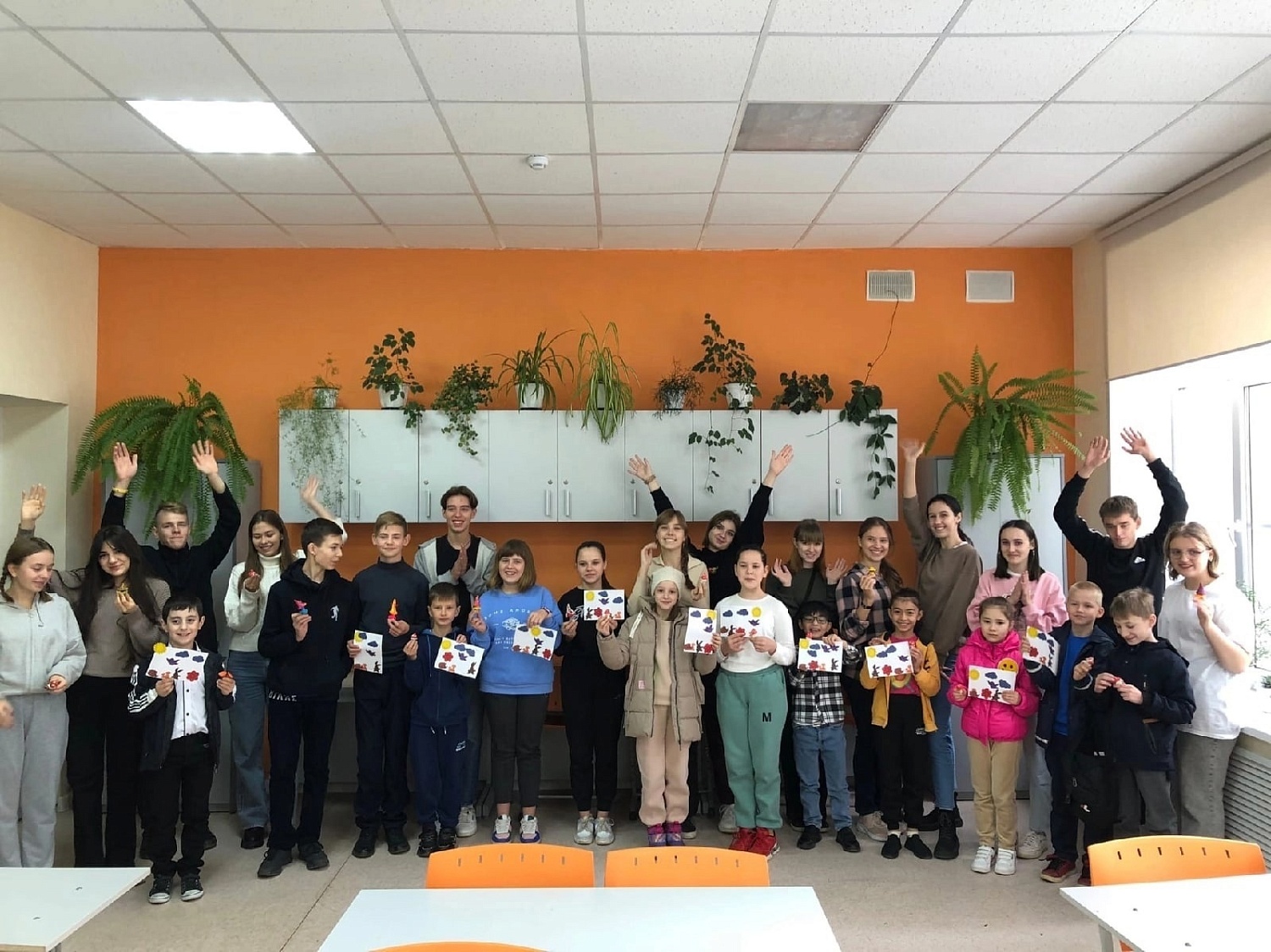 Открываем набор детей из ЛНР и ДНР в группу проекта «Общий язык»